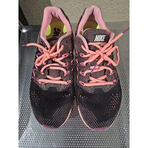 Nike Zoom Vomero 10 Pink Black Athletic Sneakers Shoes Women's 9.5